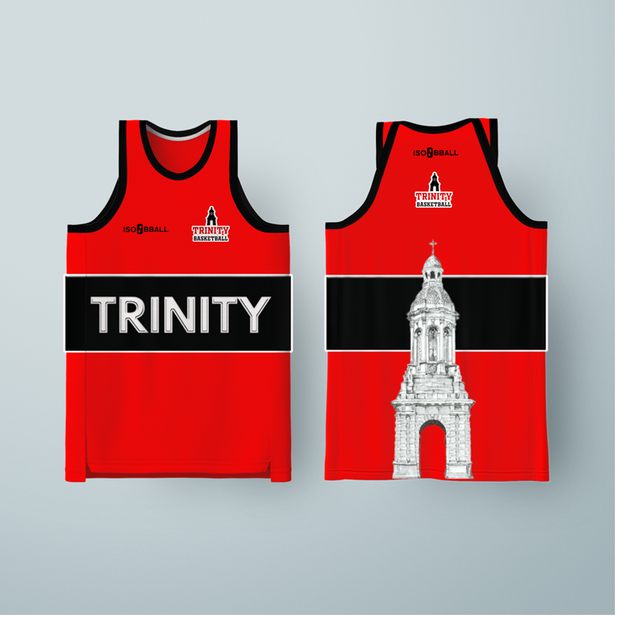 Trinity Jersey Red and Black