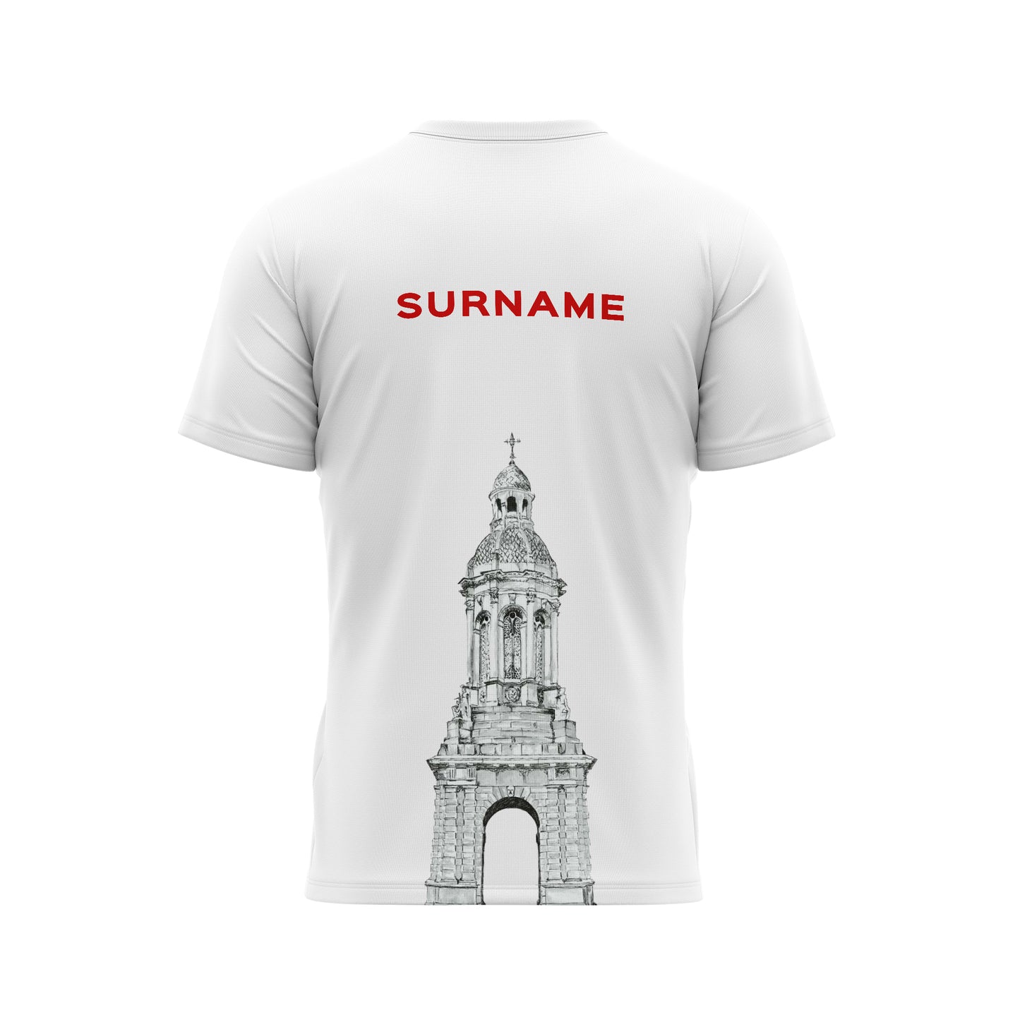 Trinity White Campanile T-Shirt