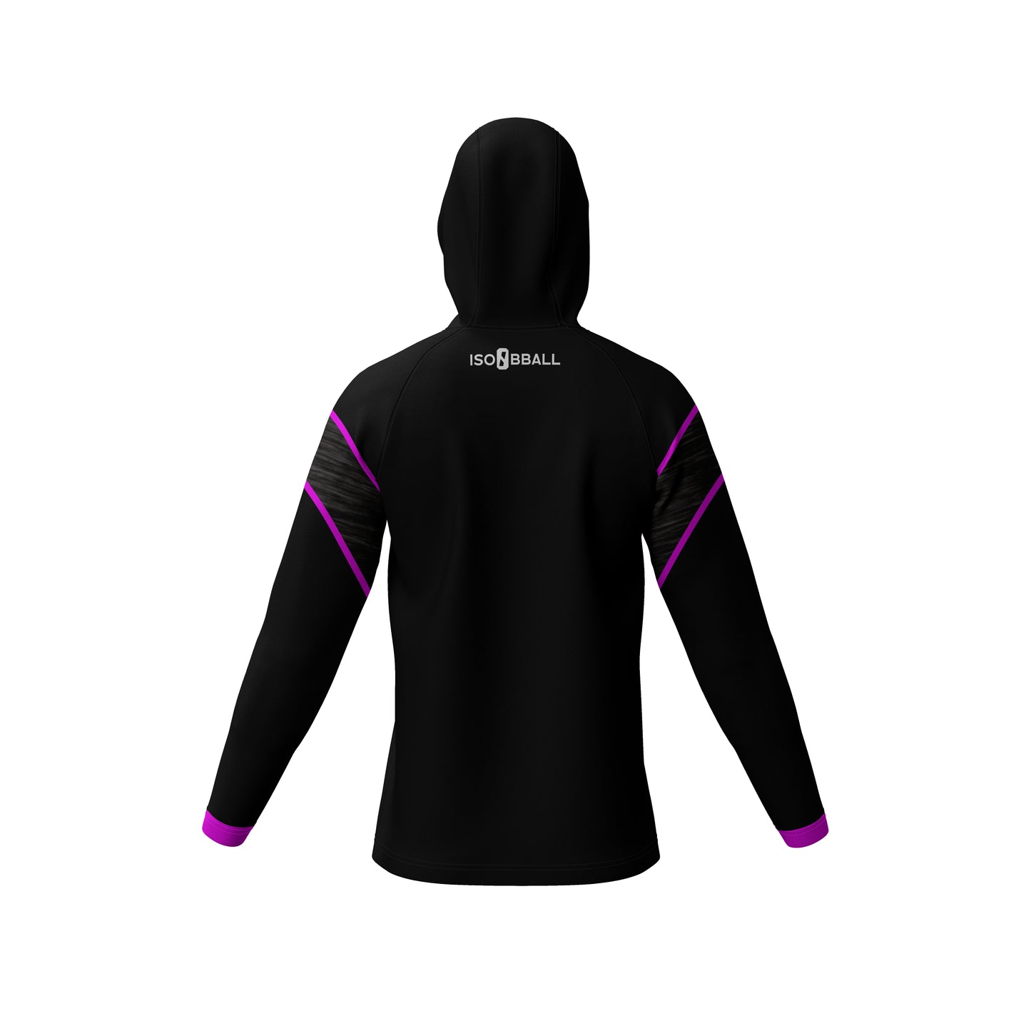 Tramore Hoodie Black and Pink