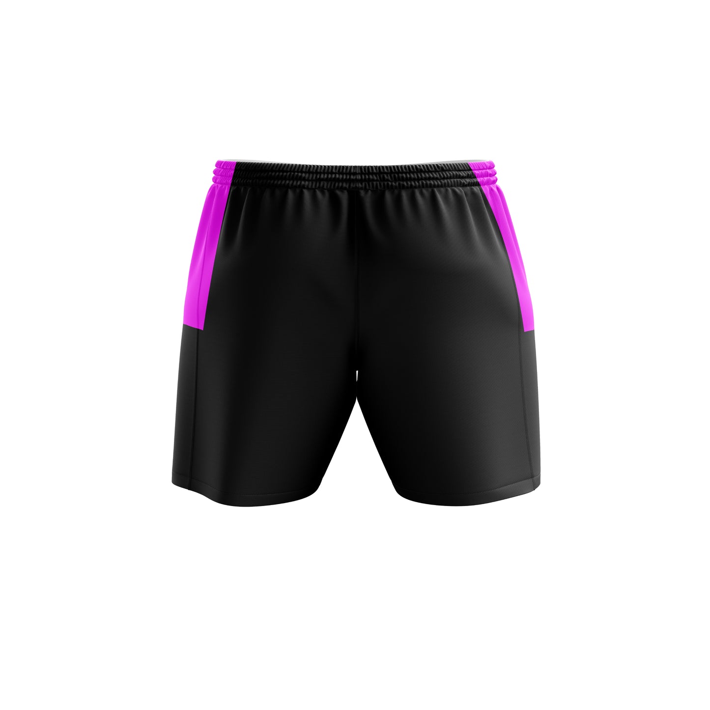 Tramore Black and Pink Leisure Shorts