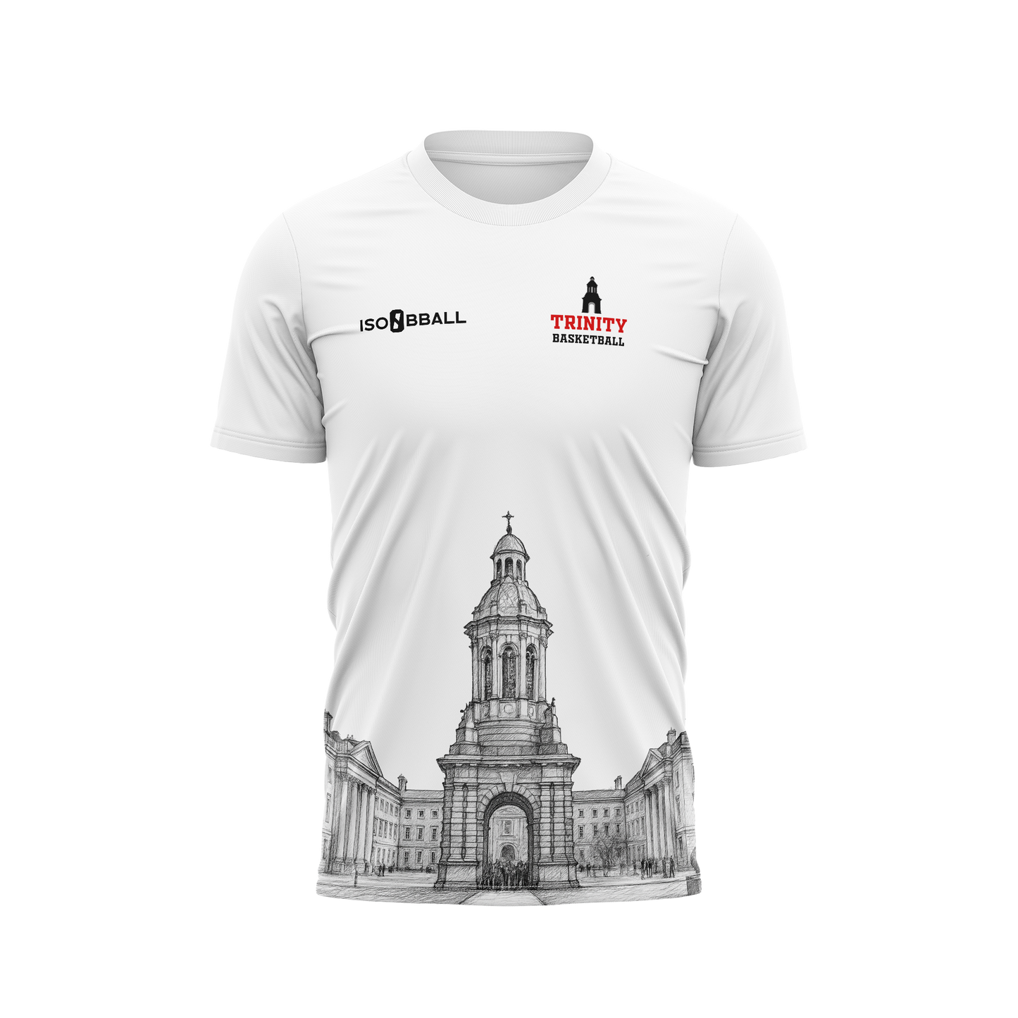 Trinity White Campanile T-Shirt