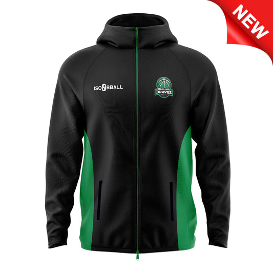 Ballina Braves Full Zip Snood Hoodie