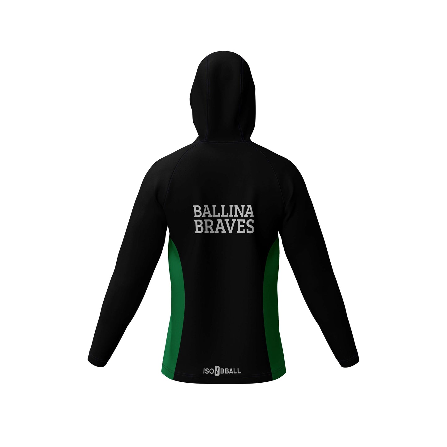 Ballina Braves Full Zip Snood Hoodie