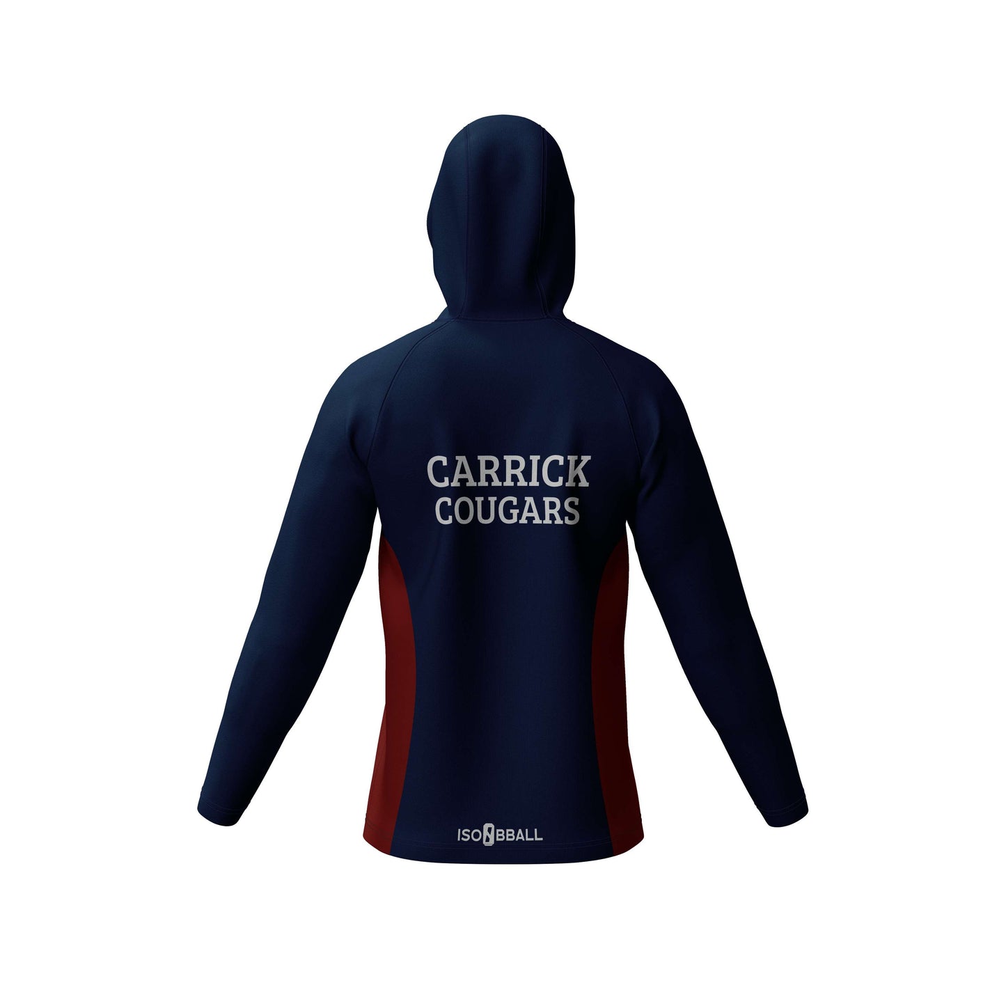 Carrick Cougars Full Zip Snood Hoodie