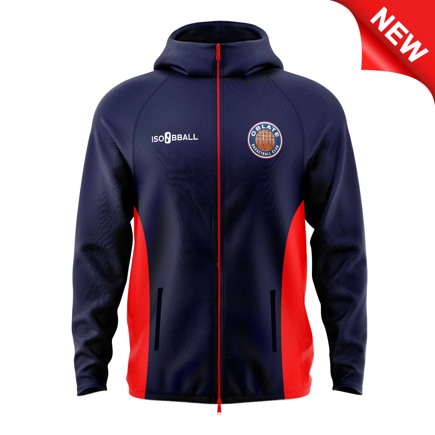 Oblate Full Zip Snood Hoodie