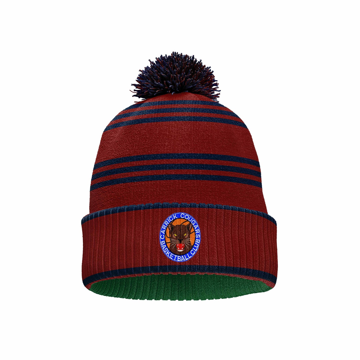 Carrick Cougars Bobble Hat