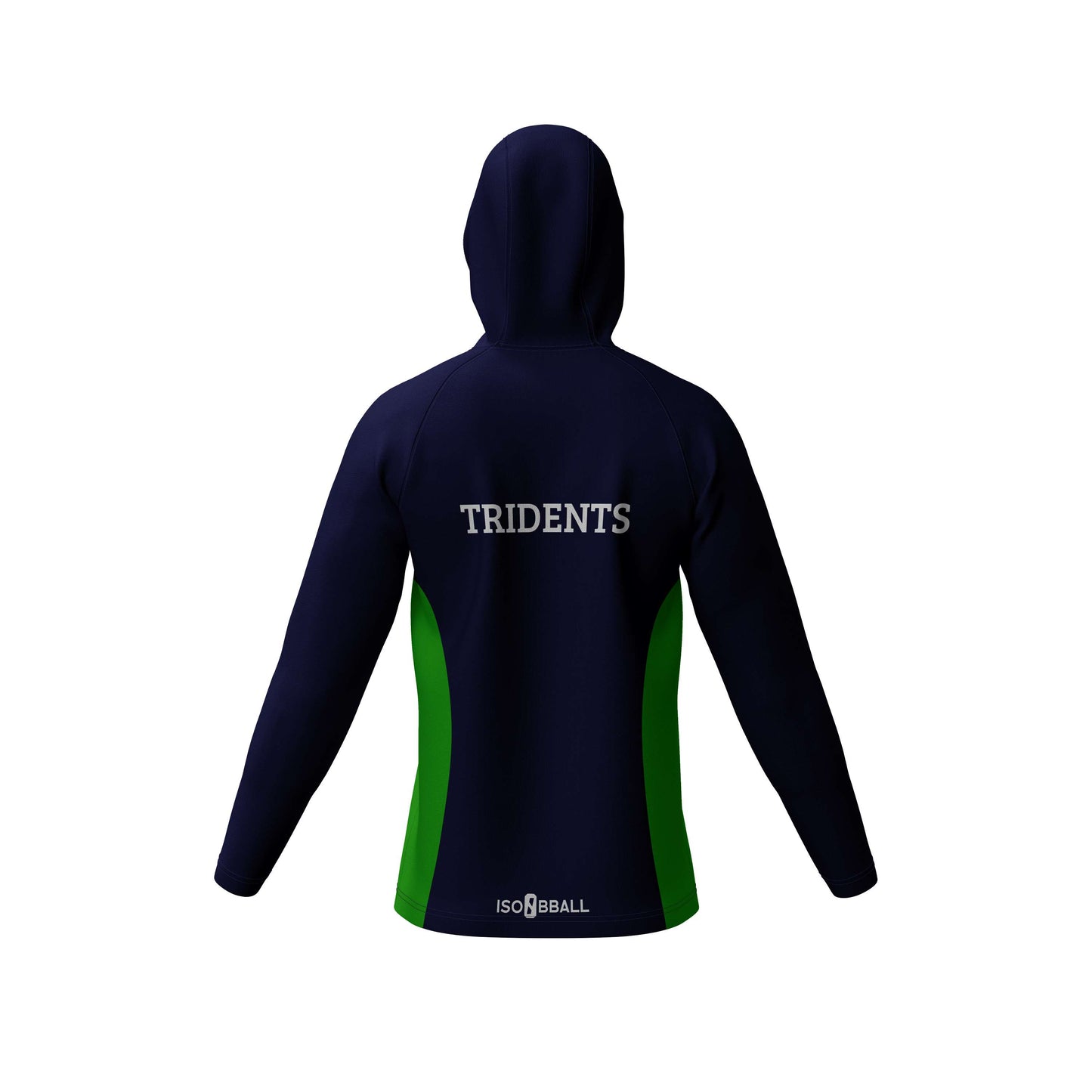Tridents Full Zip Snood Hoodie
