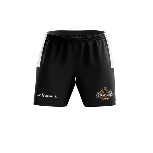 Tramore Black and White Leisure Shorts