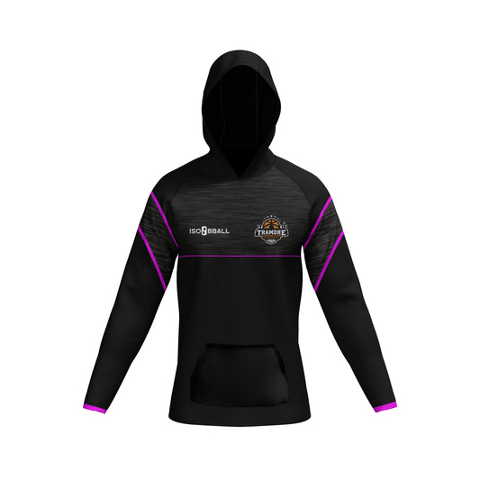 Tramore Hoodie Black and Pink