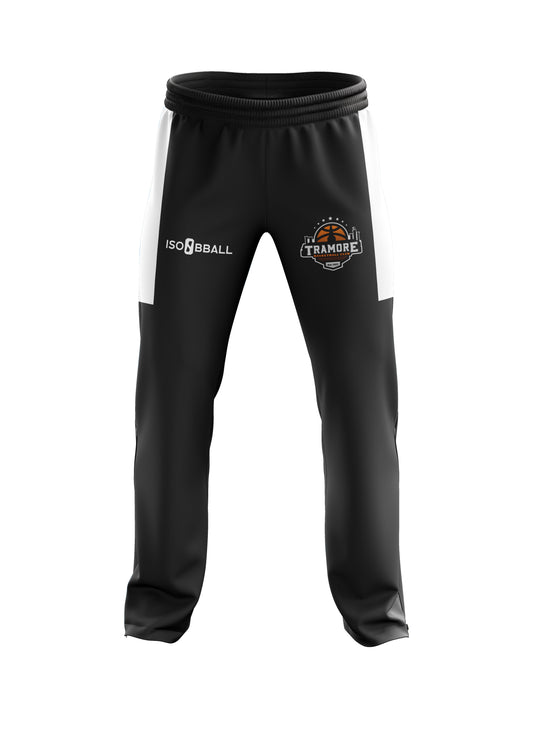 Tramore Black and White Skinny Tracksuit Bottoms