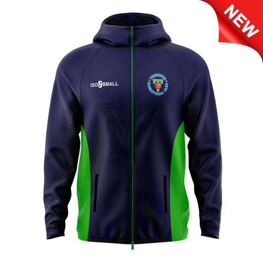 Tridents Full Zip Snood Hoodie