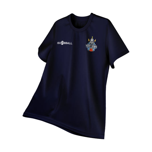 Trojans Print On T-Shirt